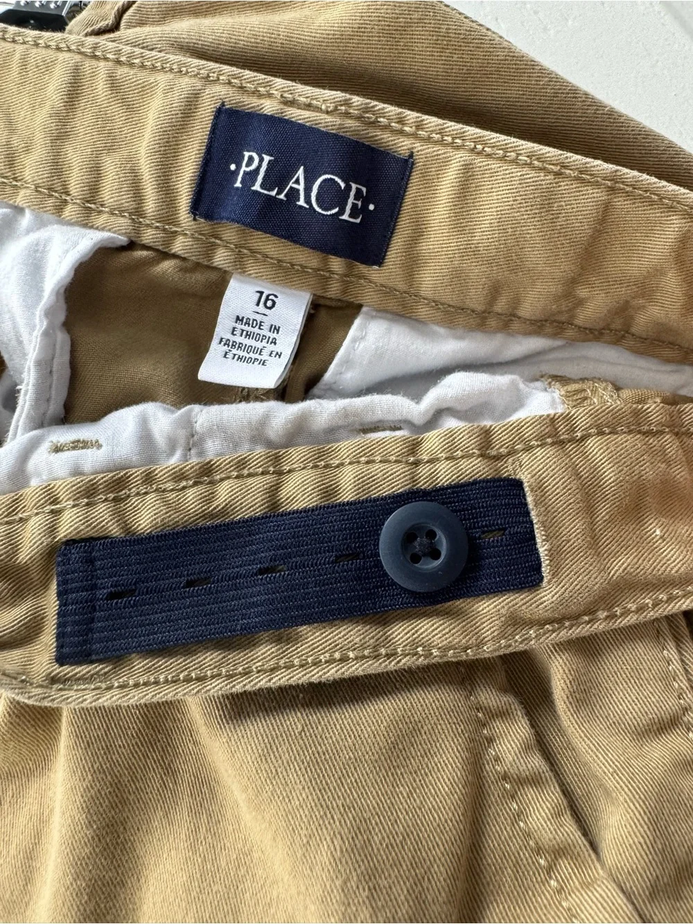 The Children's Place Khaki Straight-Leg Chinos